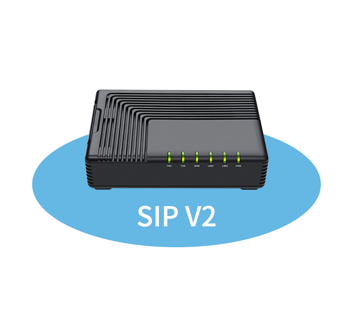 FTA5111 VoIP适配器基于 SIP V2 标准，具有强大兼容性